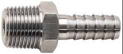 Stainless Steel 304 316 Hex Hose nipples stems Hexagon Hose Stems tails Hose barbs Hose barbed fittings barb accessories with male and female threads available in various sizes. This hose nipples Hose barbs hose fittings Hydraulic fittings threaded hose fittings stems barbed hose fittings are available in heavy and light duty to suit various rubber PVC flexible hoses .