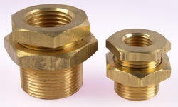 Brass Bulkhead unions connectors bulkheads fittings