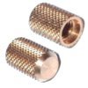Brass inserts Moulding Inserts Brass insert for plastic Molding inserts for wood and injection roto moulding of PVC moulded components rubber ABS and special plastics