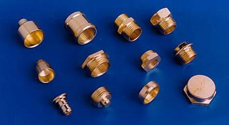 Brass central heating plumbing and radiator accessories and fittings including brass fitting reducing bushes plugs sockets hose tails nipples air vents central heating radiator bleed keys clock type and normal Rad key available. Also Brass end caps thread adaptors connectors Hexagon Nipples threaded bathroom sanitary and Pipe fittings Brass water heater accessories components for heaters boilers bushes plugs connectors adaptors sockets end caps and threaded Brass fittings and Parts are our speciality